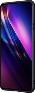 Nillkin Nillkin Textured Case wytrzymałe wzmocnione etui z żelową ramką i nylonem na tyle OnePlus 9 Pro czarny 3