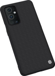 Nillkin Nillkin Textured Case wytrzymałe wzmocnione etui z żelową ramką i nylonem na tyle OnePlus 9 Pro czarny 7