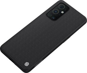 Nillkin Nillkin Textured Case wytrzymałe wzmocnione etui z żelową ramką i nylonem na tyle OnePlus 9 Pro czarny 9