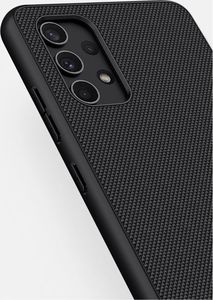 Nillkin Nillkin Textured Case wytrzymałe wzmocnione etui z żelową ramką i nylonem na tyle Samsung Galaxy A32 4G czarny 13