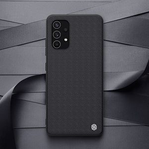 Nillkin Nillkin Textured Case wytrzymałe wzmocnione etui z żelową ramką i nylonem na tyle Samsung Galaxy A32 4G czarny 18