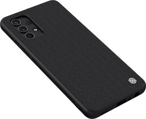 Nillkin Nillkin Textured Case wytrzymałe wzmocnione etui z żelową ramką i nylonem na tyle Samsung Galaxy A32 4G czarny 8