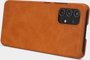 Nillkin Nillkin Qin skórzana kabura etui Samsung Galaxy A32 4G czarny 13