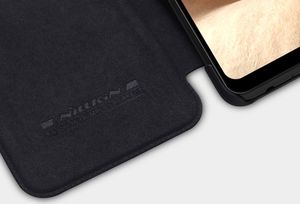 Nillkin Nillkin Qin skórzana kabura etui Samsung Galaxy A32 4G czarny 9