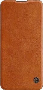 Nillkin Nillkin Qin skórzana kabura etui Samsung Galaxy A32 4G brązowy 3