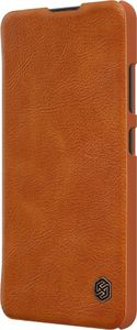 Nillkin Nillkin Qin skórzana kabura etui Samsung Galaxy A32 4G brązowy 5