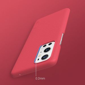 Nillkin Nillkin Super Frosted Shield wzmocnione etui pokrowiec + podstawka OnePlus 9 Pro czarny 13