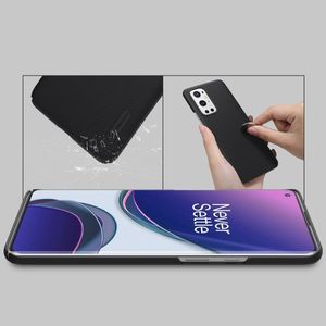 Nillkin Nillkin Super Frosted Shield wzmocnione etui pokrowiec + podstawka OnePlus 9 Pro czarny 8
