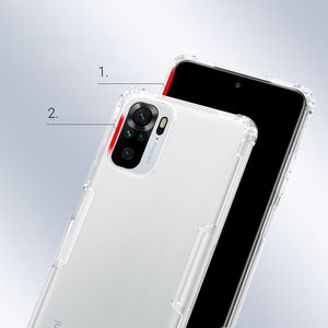 Nillkin Nillkin Nature żelowe etui pokrowiec ultra slim Xiaomi Redmi Note 10 / Redmi Note 10S przezroczysty 10