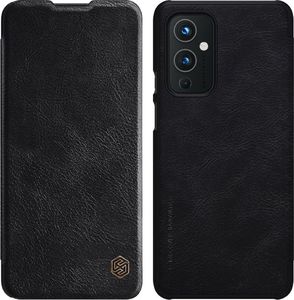 Nillkin Nillkin Qin skórzana kabura etui OnePlus 9 czarny 1