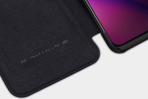 Nillkin Nillkin Qin skórzana kabura etui OnePlus 9 czarny 12
