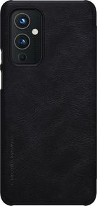 Nillkin Nillkin Qin skórzana kabura etui OnePlus 9 czarny 2
