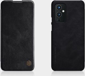 Nillkin Nillkin Qin skórzana kabura etui OnePlus 9 czarny 10