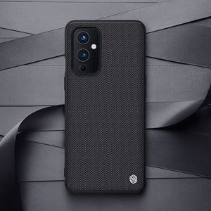 Nillkin Nillkin Textured Case wytrzymałe wzmocnione etui z żelową ramką i nylonem na tyle OnePlus 9 czarny 19