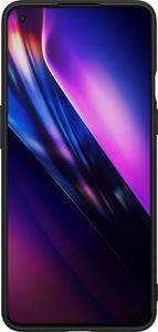 Nillkin Nillkin Textured Case wytrzymałe wzmocnione etui z żelową ramką i nylonem na tyle OnePlus 9 czarny 2