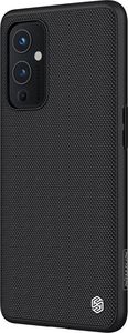 Nillkin Nillkin Textured Case wytrzymałe wzmocnione etui z żelową ramką i nylonem na tyle OnePlus 9 czarny 4