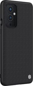 Nillkin Nillkin Textured Case wytrzymałe wzmocnione etui z żelową ramką i nylonem na tyle OnePlus 9 czarny 6