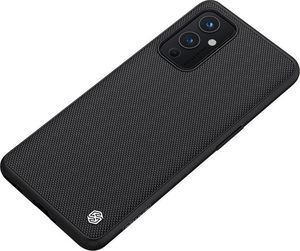 Nillkin Nillkin Textured Case wytrzymałe wzmocnione etui z żelową ramką i nylonem na tyle OnePlus 9 czarny 9