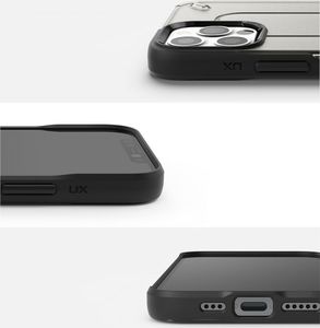 Ringke Ringke UX pancerne wytrzymałe etui pokrowiec do iPhone 12 Pro / iPhone 12 fioletowy (UXAP0003) 4