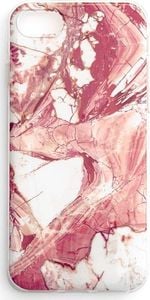 Wozinsky Wozinsky Marble żelowe etui pokrowiec marmur Xiaomi Poco M3 / Xiaomi Redmi 9T różowy 1