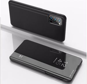 Hurtel Clear View Case futerał etui z klapką Oppo Reno 5 5G / Reno 5 4G czarny 2