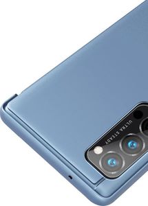 Hurtel Clear View Case futerał etui z klapką Oppo Reno 5 5G / Reno 5 4G czarny 8