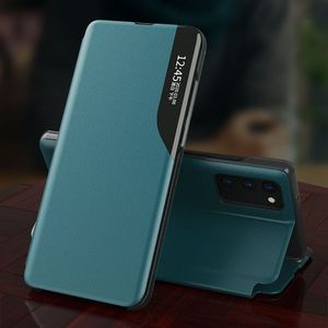 Hurtel Eco Leather View Case elegancki futerał etui z klapką i funkcją podstawki Samsung Galaxy A32 5G czarny 6