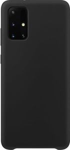 Hurtel Silicone Case elastyczne silikonowe etui pokrowiec Samsung Galaxy S21+ 5G (S21 Plus 5G) czarny 1