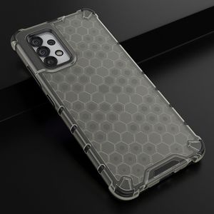 Hurtel Honeycomb etui pancerny pokrowiec z żelową ramką Samsung Galaxy A32 4G czarny 4