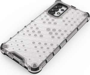 Hurtel Honeycomb etui pancerny pokrowiec z żelową ramką Samsung Galaxy A32 4G niebieski 7