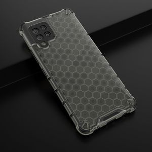 Hurtel Honeycomb etui pancerny pokrowiec z żelową ramką Samsung Galaxy A42 5G czarny 4