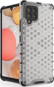 Hurtel Honeycomb etui pancerny pokrowiec z żelową ramką Samsung Galaxy A42 5G niebieski 5