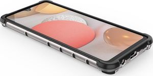 Hurtel Honeycomb etui pancerny pokrowiec z żelową ramką Samsung Galaxy A42 5G zielony 13