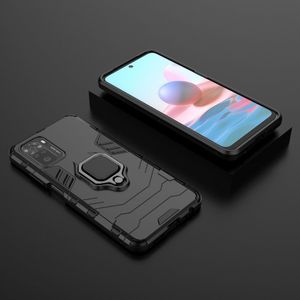 Hurtel Ring Armor pancerne hybrydowe etui pokrowiec + magnetyczny uchwyt Xiaomi Redmi Note 10 / Redmi Note 10S czarny 9