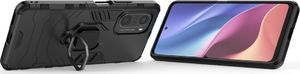 Hurtel Ring Armor pancerne hybrydowe etui pokrowiec + magnetyczny uchwyt Xiaomi Redmi K40 Pro+ / K40 Pro / K40 / Poco F3 czarny 7