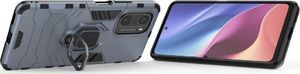 Hurtel Ring Armor pancerne hybrydowe etui pokrowiec + magnetyczny uchwyt Xiaomi Redmi K40 Pro+ / K40 Pro / K40 / Poco F3 niebieski 4
