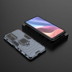 Hurtel Ring Armor pancerne hybrydowe etui pokrowiec + magnetyczny uchwyt Xiaomi Redmi K40 Pro+ / K40 Pro / K40 / Poco F3 niebieski 5