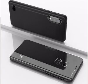 Hurtel Clear View Case futerał etui z klapką LG K22 czarny 2