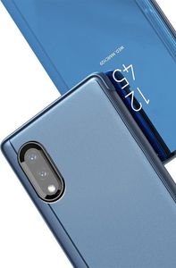 Hurtel Clear View Case futerał etui z klapką LG K22 czarny 7