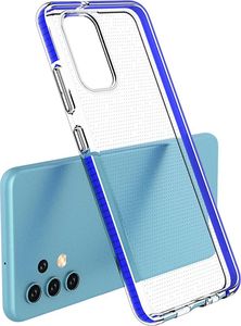 Hurtel Spring Case pokrowiec żelowe etui z kolorową ramką do Samsung Galaxy A32 4G miętowy 2