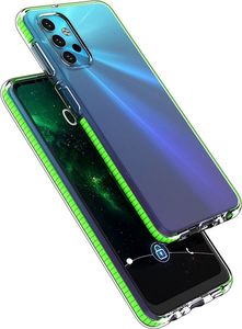 Hurtel Spring Case pokrowiec żelowe etui z kolorową ramką do Samsung Galaxy A32 5G czarny 3