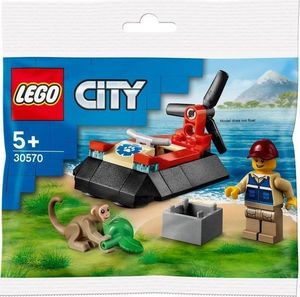 LEGO City Poduszkowiec ratowników dzikich zwierząt (30570) 1