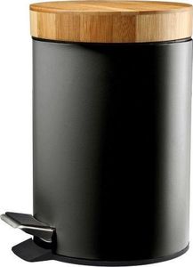 Kosz na śmieci Galicja na pedał 3L czarny (HK3BW21705__CZA) 2