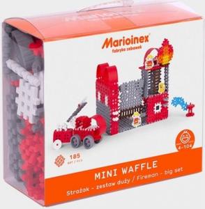 Marioinex Klocki Mini Waffle Strażak duży blst 1