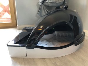 Smart Kitty Automatyczna Kuweta Dla Kota Czarno-biała 4