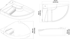 Smart Kitty Automatyczna Kuweta Otwarta Biała 7