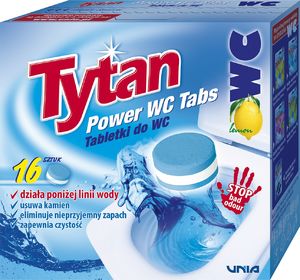 Tytan Tabletki do czyszczenia WC odkamieniacz 16 szt. 1