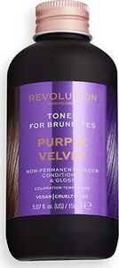 Revolution Haircare London Revolution Haircare London Tones For Brunettes Farba do włosów 150ml Purple Velvet 1