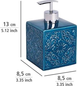 Dozownik do mydła Wenko Dozownik na mydło Cordoba Blue 500 ml 3