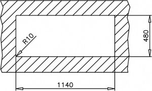 Zlewozmywak Teka Universe 80 T-XP 2B 1D Stal polerowana (115170001) 3